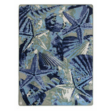 Load image into Gallery viewer, American Dakota Coastal Ocean Mist Rug - Indigo
