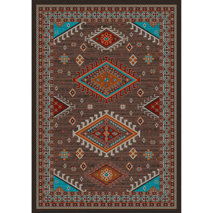 American Dakota Southwest Persian Rug - Brown