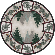 Load image into Gallery viewer, American Dakota Cabin Pine Forest Rug - Maize