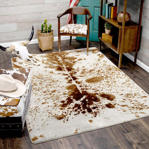 American Dakota Western Pioneer Longhorn Rug - Brindle