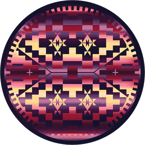American Dakota Southwest Rainbow Blanket - Sunset