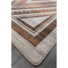 Load image into Gallery viewer, American Dakota Southwest Rim Shot Rug - Earthen