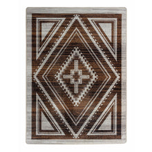 Load image into Gallery viewer, American Dakota Southwest Rim Shot Rug - Earthen