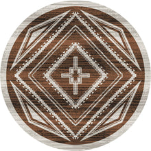 Load image into Gallery viewer, American Dakota Southwest Rim Shot Rug - Earthen