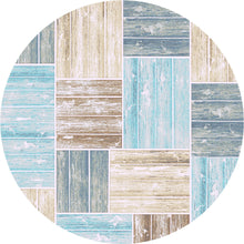 Load image into Gallery viewer, American Dakota Coastal Salty Seas Rug - Aqua