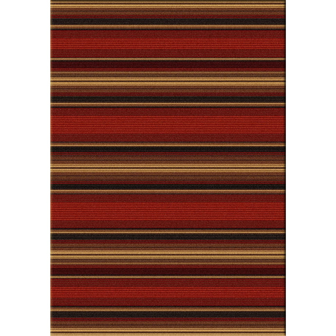 American Dakota Southwest Santa Fe Stripes Rug - Multi