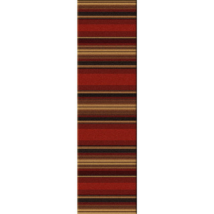 American Dakota Southwest Santa Fe Stripes Rug - Multi