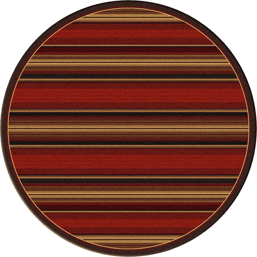 American Dakota Southwest Santa Fe Stripes Rug - Multi