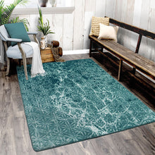 Load image into Gallery viewer, American Dakota Coastal Sea Kissed Rug - Deep Waters