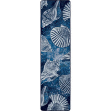 Load image into Gallery viewer, American Dakota Coastal Shell Island Rug - Ultramarine