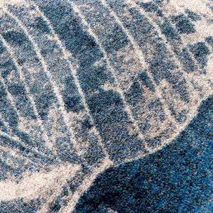 American Dakota Coastal Shell Island Rug - Ultramarine