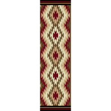 Load image into Gallery viewer, American Dakota Southwest Starburst Rug - Red