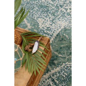 American Dakota Coastal Stargazing Rug - Aqua