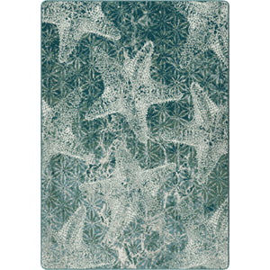 American Dakota Coastal Stargazing Rug - Aqua