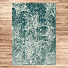 Load image into Gallery viewer, American Dakota Coastal Stargazing Rug - Aqua