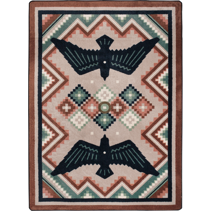 American Dakota Southwest Sunset Dance Rug - Multi