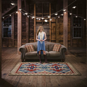 American Dakota Southwest Tribesman Rug - Kilim