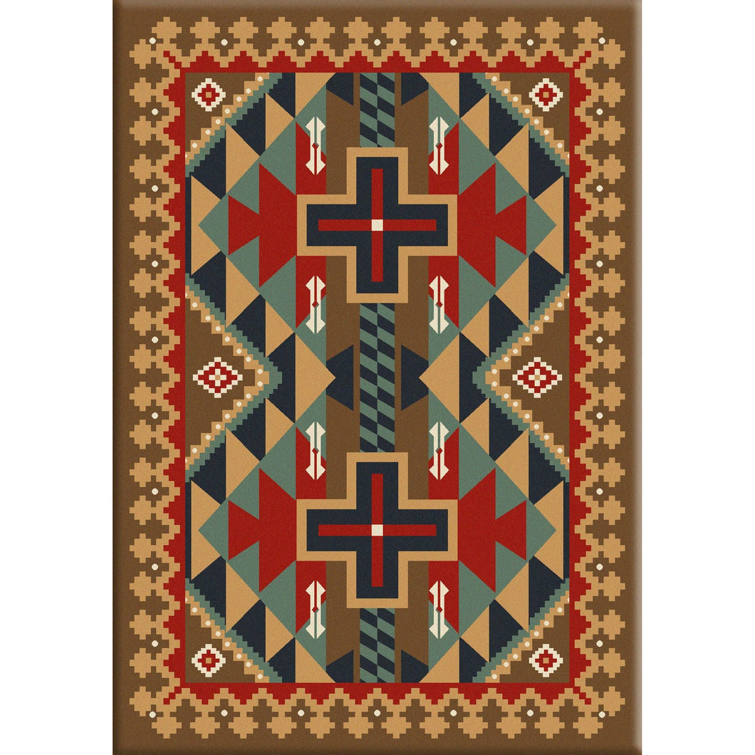 American Dakota Southwest Tribesman Rug - Kilim