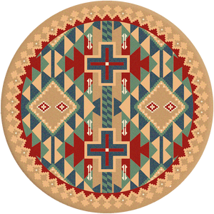 American Dakota Southwest Tribesman Rug - Kilim