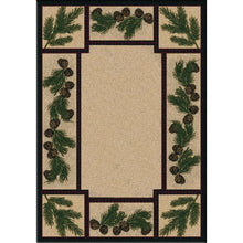 Load image into Gallery viewer, American Dakota Cabin Valley Forest Rug - Maize