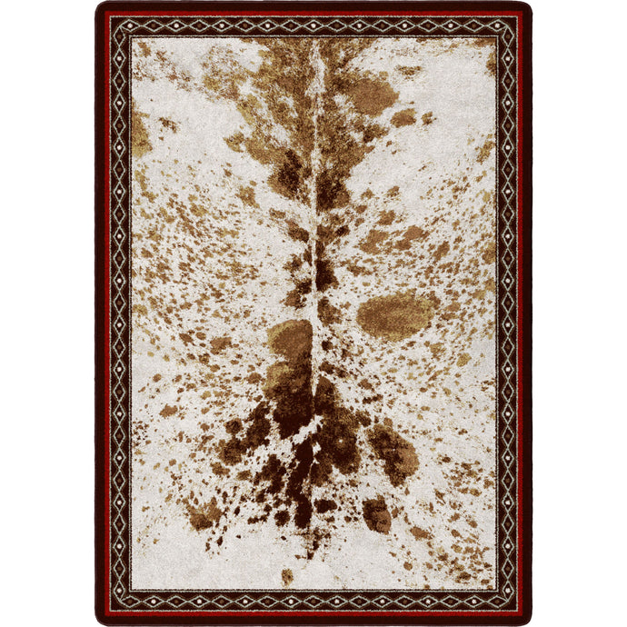 American Dakota Western Vaquero Rug - Spotted Brindle