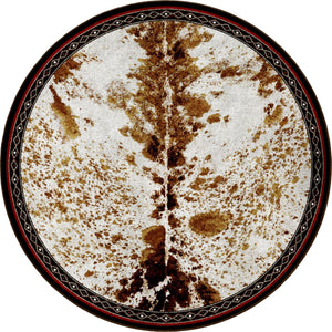 American Dakota Western Vaquero Rug - Spotted Brindle