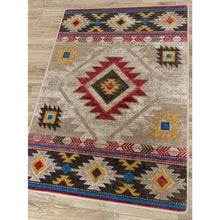 Load image into Gallery viewer, American Dakota Southwest Whiskey River Rug - Natural