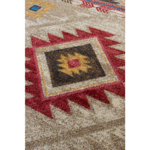 Load image into Gallery viewer, American Dakota Southwest Whiskey River Rug - Natural