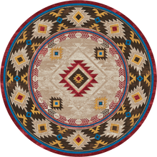 Load image into Gallery viewer, American Dakota Southwest Whiskey River Rug - Natural
