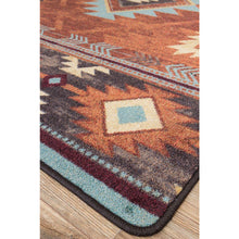 Load image into Gallery viewer, American Dakota Southwest Whiskey River Rug - Rust