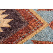 Load image into Gallery viewer, American Dakota Southwest Whiskey River Rug - Rust