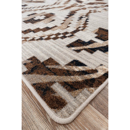 American Dakota Wild Reverence Curio Zebra - Natural