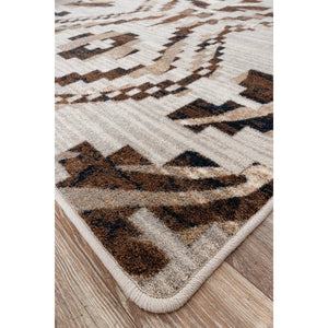 American Dakota Wild Reverence Curio Zebra - Natural