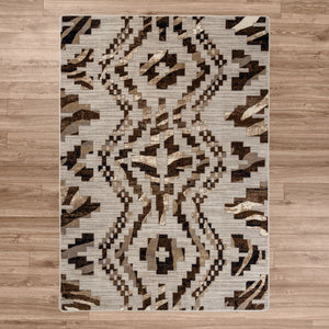 American Dakota Wild Reverence Curio Zebra - Natural