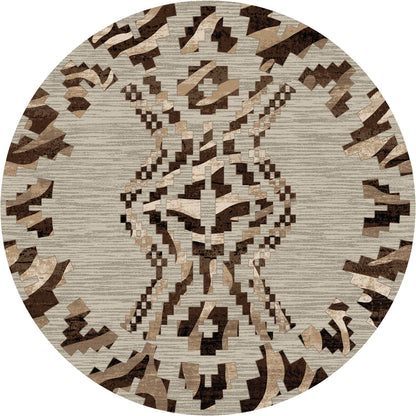 American Dakota Wild Reverence Curio Zebra - Natural