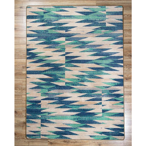 American Dakota Modern Drumbeat OKA Rug - Earth