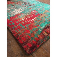 Load image into Gallery viewer, American Dakota Modern Forward Shift Rug - Turquoise
