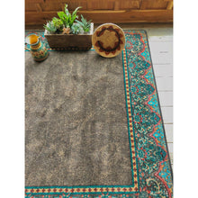 Load image into Gallery viewer, American Dakota Western Nubuck Rug - Dark Chocolate