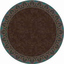 Load image into Gallery viewer, American Dakota Western Nubuck Rug - Dark Chocolate