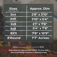 Load image into Gallery viewer, American Dakota Western Fire Hide Rug - True Western