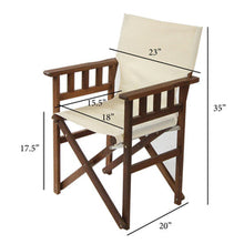 Load image into Gallery viewer, Byer of Maine Pangean Campaign Chair - Natural