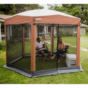 Coleman 12 x 10 Back Home™ Screened Canopy Sun Shelter with Instant Setup