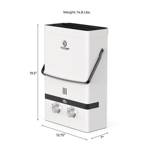 Eccotemp Luxé Portable Tankless Water Heater 1.85 GPM