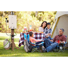 Load image into Gallery viewer, Eccotemp L10 Portable Outdoor Tankless Water Heater w/ EccoFlo Diaphragm 12V Pump, Strainer &amp; Shower Set