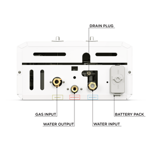 Eccotemp L10 Portable Outdoor Tankless Water Heater w/ Shower Set