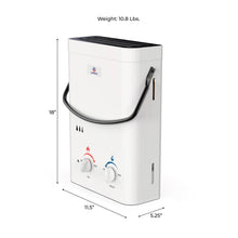 Load image into Gallery viewer, Eccotemp L5 Portable Outdoor Tankless Water Heater w/ EccoFlo Diaphragm 12V Pump and Strainer