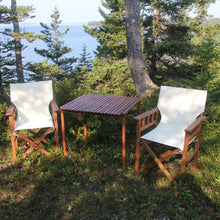 Load image into Gallery viewer, Byer of Maine Pangean Campaign Chair - Natural