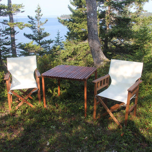 Byer of Maine Pangean Campaign Chair - Natural