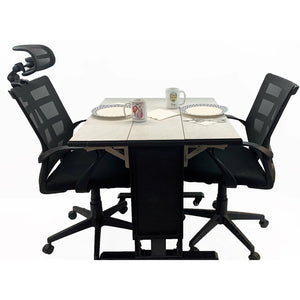 QuarterSign RV Combination Desk/Dinette Single Monitor Workstation
