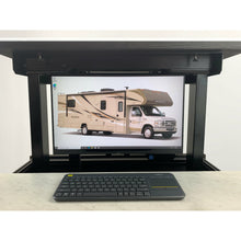 Load image into Gallery viewer, QuarterSign RV Combination Desk/Dinette Single Monitor Workstation
